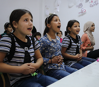 난민 아동 지원