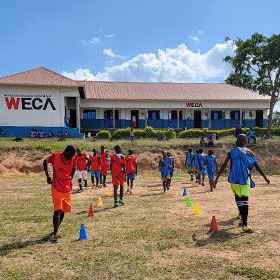 우간다 카산다 WE-FC 축구팀 훈련
