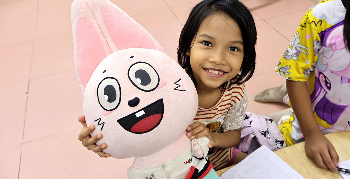 캄보디아 보레이께일라 어학당 어린이