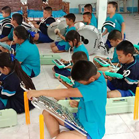 태국 람빵 합주단 음악수업