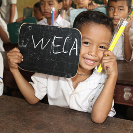 WECA를 알게 된 아이!