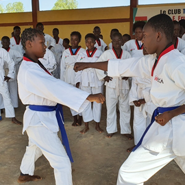 WECA 부르키나 파소 태권도교실