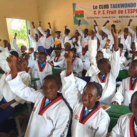 부르키나파소 태권도 소식