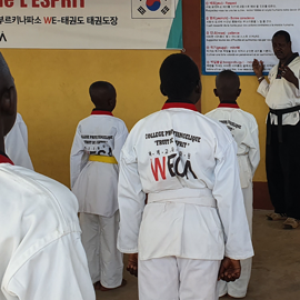 부르키나파소 태권도 소식