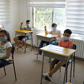 요르단 시리아 난민 음악교실 수업