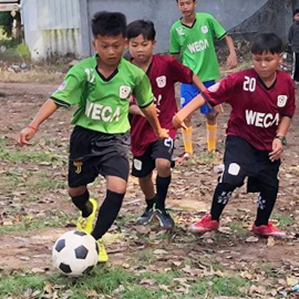 캄보디아 WEFC 껀달 축구교실