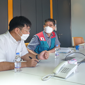 캄보디아 Water Supply System 지원금 전달식