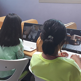 국내 취약계층 아동 온라인 교육 물품 지원