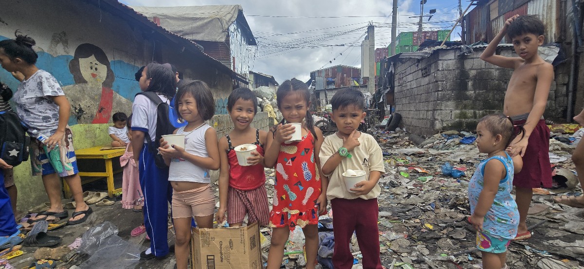필리핀 톤도 위생용품 지원