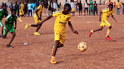 부르키나파소 WE-FC 4개소 축구단 창단