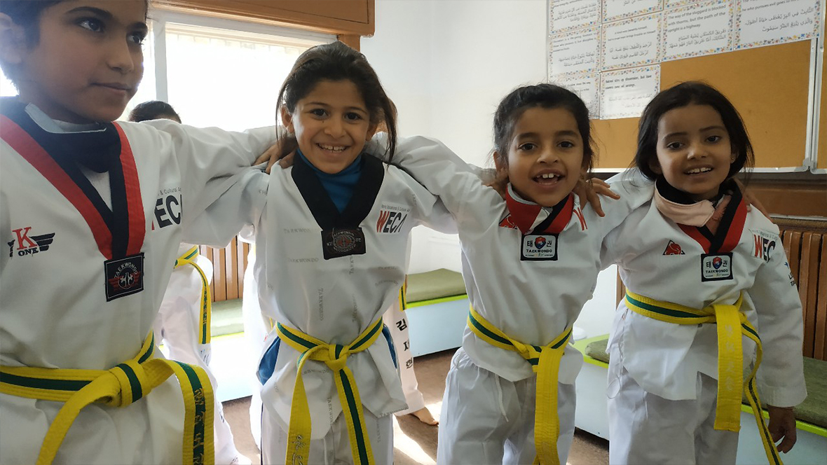 요르단 WE-태권도 활동